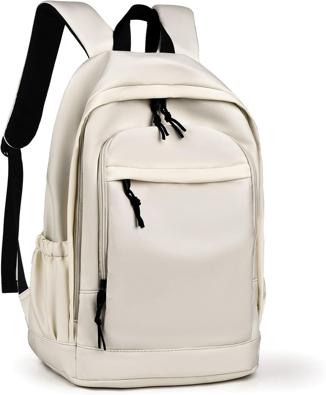 Beige Classic Basic Casual Travel Daypack