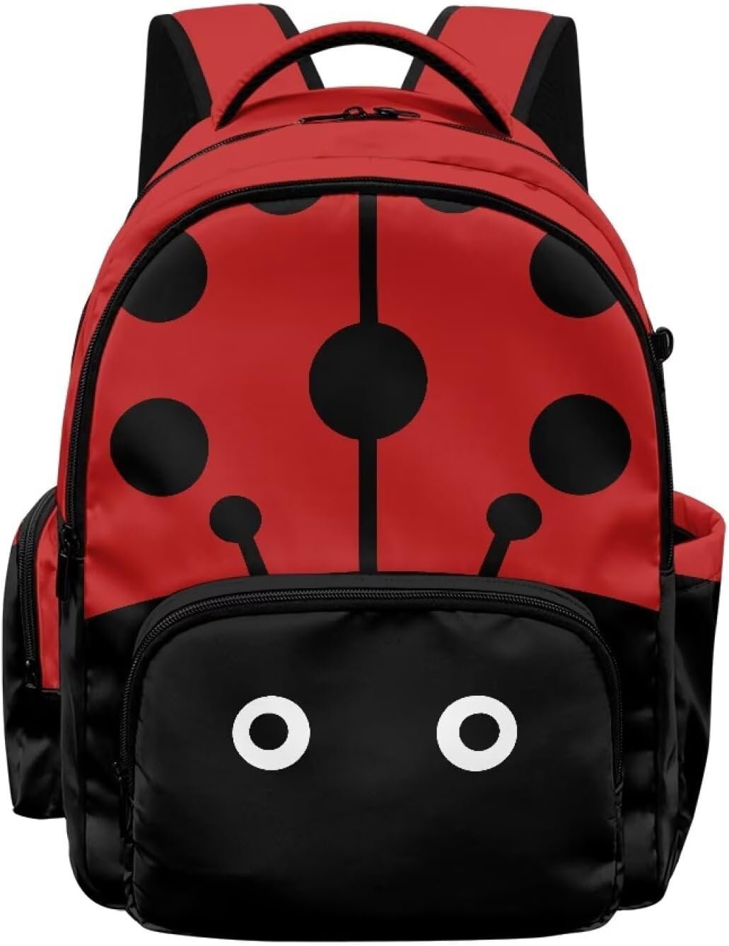 Ladybug Kawaii Waterproof Girls School Backpack