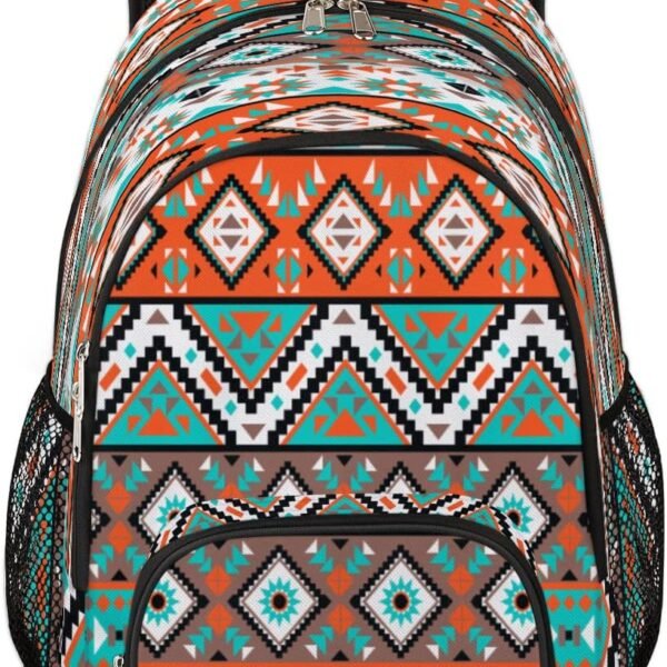 Tribal Pattern School Rucksack for Teens