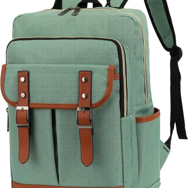 Casual Vintage Laptop Backpack for Teachers