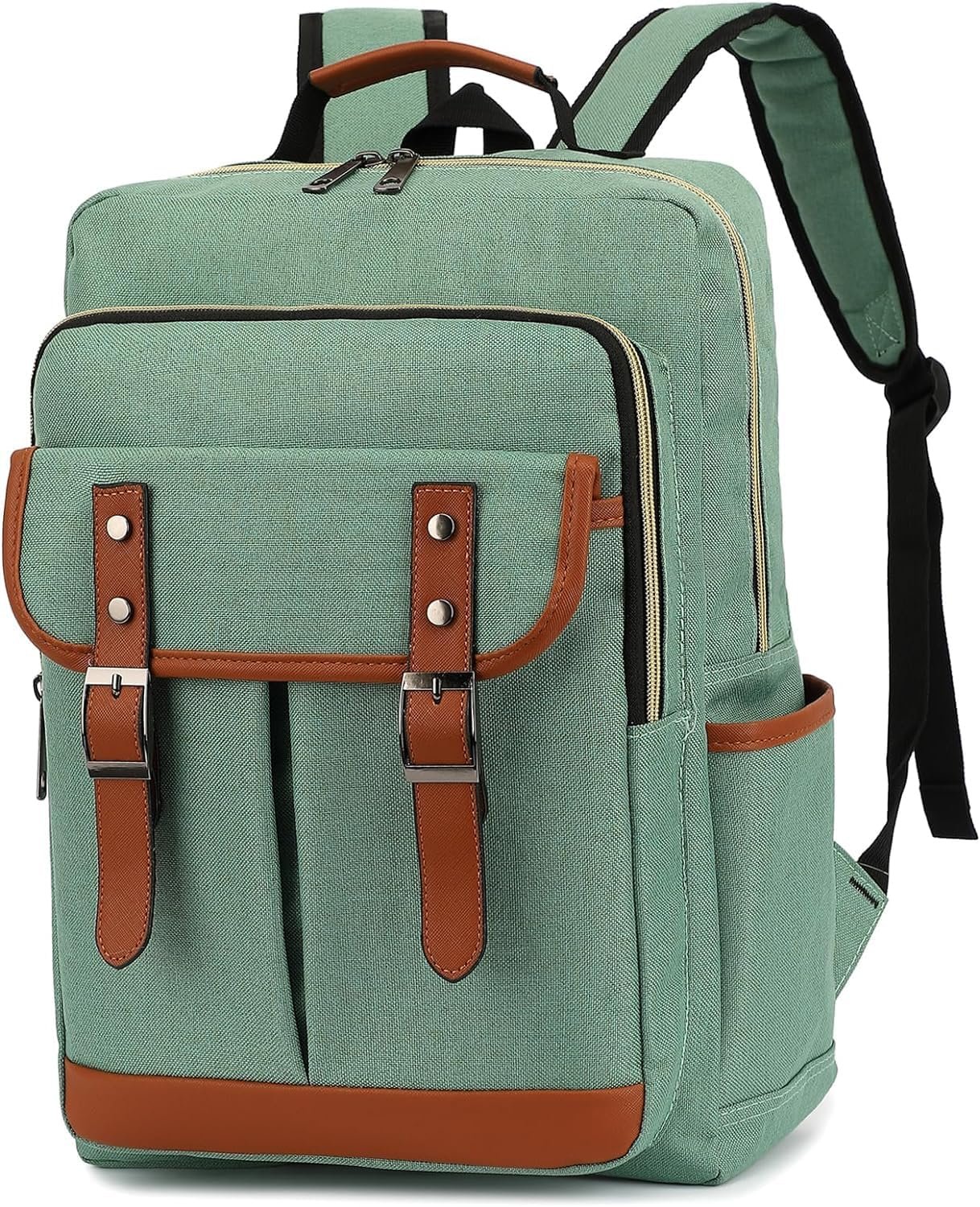 Casual Vintage Laptop Backpack for Teachers