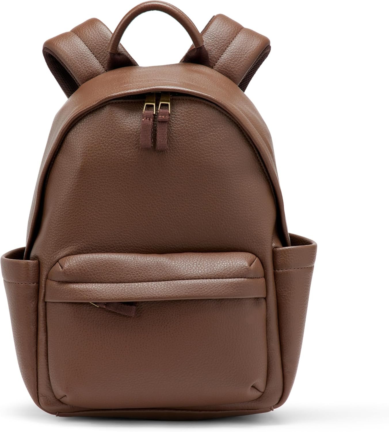 Faux Leather Small Accessory Women Backpack