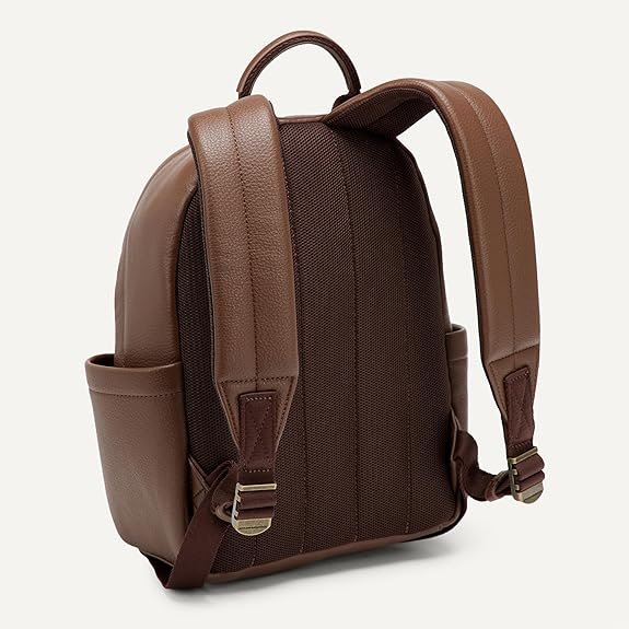 Faux Leather Small Accessory Women Backpack - Image 2